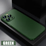 Ultra Thin Matte Shockproof Case For IPhone
