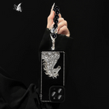 Creative high-end pearl white horse pattern Case For iPhone