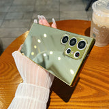 Electroplated mirror shockproof case For Samsung