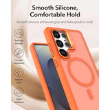 Magnetic Metal Lens Protection Stand Case For Samsung