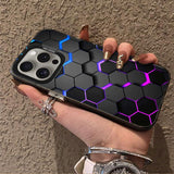 Creative Honeycomb shockproof Case For iPhone