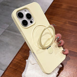 Liquid Silicone Magnetic Holder Phone Case for IPhone