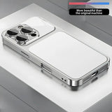 Original Electroplated glass Case For iPhone