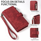 PU Leather Phone Flip Wallet Style Case for IPhone