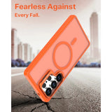 Magnetic Metal Lens Protection Stand Case For Samsung