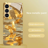 Gold Butterfly Beautiful case For Samsung