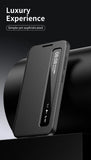 Smart Leather Window View Touch Display Flip Shell Case for Samsung