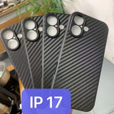 0.3mm Ultra Thi Carbon Fiber Pattern Matte Hard Case for iPhone