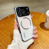 Magnetic Gradient Glass Case For iPhone