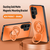 Magnetic Ring Stand Back Phone Case For Samsung