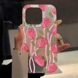 Transparent Matte Shockproof  Soft  Case For iPhone