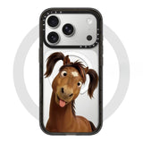 Fun Emoji Pony Magnetic Phone Case For iPhone