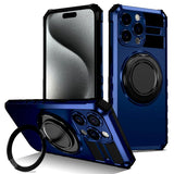 Luxury Shockproof Armor Magnetic Case For iPhone