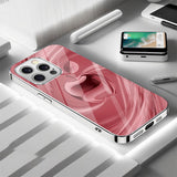 Creative Electroplated Apple Pattern Phone Case For iPhone