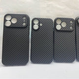 0.3mm Ultra Thi Carbon Fiber Pattern Matte Hard Case for iPhone