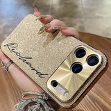 Personalized diamond glitter phone case For iPhone