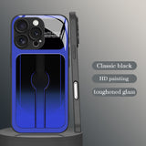 Gradient Effect Pattern Hard Case for iPhone