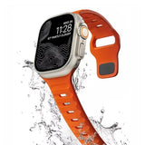 Silicone Band + Protective Case For Apple Watch