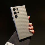 Corrugated Textured Frosted Shockproof Phone Case for Samsung