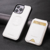 RFID Anti-theft Swipe Magnetic Faux Leather Wallet Case for iPhone