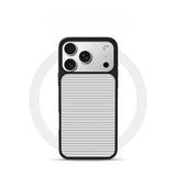 New premium minimalist striped phone case For iPhone