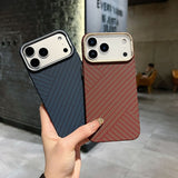 Aramid Fiber Magnetic Phone Case with Skin-Friendly Feel For iPhone