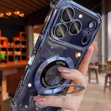 Shockproof Stand Magnetic Case For iPhone
