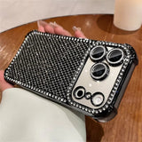 Colorful sequin full-screen diamond phone case For iPhone