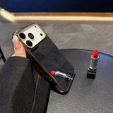 Luxury Electroplated Shockproof Makeup Mirror Phone Case For iPhone
