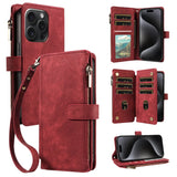 PU Leather Phone Flip Wallet Style Case for IPhone