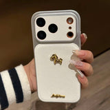 The Year of the Horse Retro leather-textured pony case for iPhone