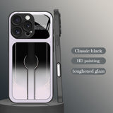 Gradient Effect Pattern Hard Case for iPhone