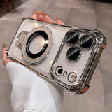 Shockproof Stand Magnetic Case For iPhone