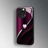 Sparkling Heart Hard Case for iPhone
