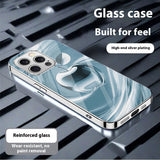 Creative Electroplated Apple Pattern Phone Case For iPhone
