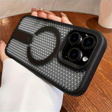 Electroplating  Magnetic Cooling Anti-fall case for iPhone