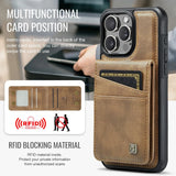 2 in 1 Detachable Magnetic Wallet Leather with Card Holder Wrist Strap Case for IPhone