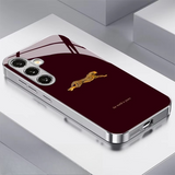 Chic Leopard Pattern Hard Glass Back Cover For Samsung