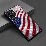 Bling Star-Spangled Banner Hard Case for Samsung