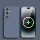 Liquid Silicone Magnetic Shockproof Case For Samsung