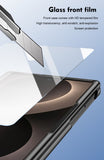 Drop-resistant case with integrated pen slot and screen protector For Samsung Z Fold
