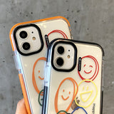 Label Cartoon Creative Silicone Case for iPhone