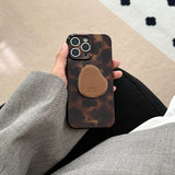 Premium retro amber phone case For iPhones