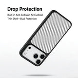 New premium minimalist striped phone case For iPhone