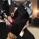 Geometric Lingguang Applicable shockproof Case For iPhone
