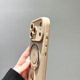 Full-Cover Magnetic Stand holder Design Case For iPhone