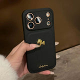 The Year of the Horse Retro leather-textured pony case for iPhone