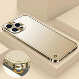 Aviation Aluminum Alloy Frame Bumperr Case For iPhone
