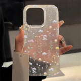 Transparent Matte Shockproof  Soft  Case For iPhone