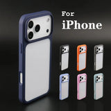 Thin Clear Soft TPU Frame Anti-drop Case For iPhone